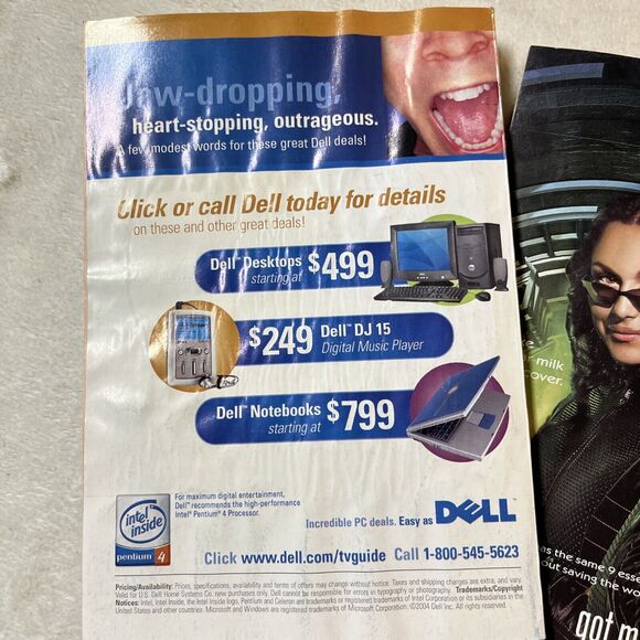 Lot of 4 TV Guide Books 2003 2004 NASCAR Collectible Dual-Image Car - Picture 7 of 10